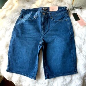NYDJ Women's Blue Denim Shorts